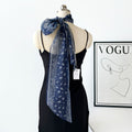 Polka Dots Striped Scarf - DippedShop Wholesale - #6771
