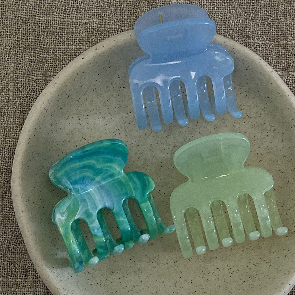 Sweet Jelly Translucent Mini Hair Claw Clip 6W6HCP1274
