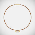 Trendy Gold Plated Pendant Choker Necklace 6W6JNC377L