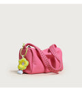 Simple Solid Color PU Handbag 6S10BBG1548