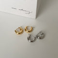 Hollow Thick Hoop Earrings - DippedShop Wholesale - #9987