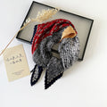 Vintage Pleated Scarf - DippedShop Wholesale - #7923