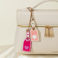Creative Color Block Beads Bottle Pendant Bag Charm 6W10BBC783