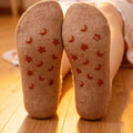 Cute Christmas Sherpa Lined Slipper Socks 6W8FSO901