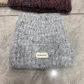 Sweet Cat Ear Color Contrast Knit Beanie 6W6HAT715