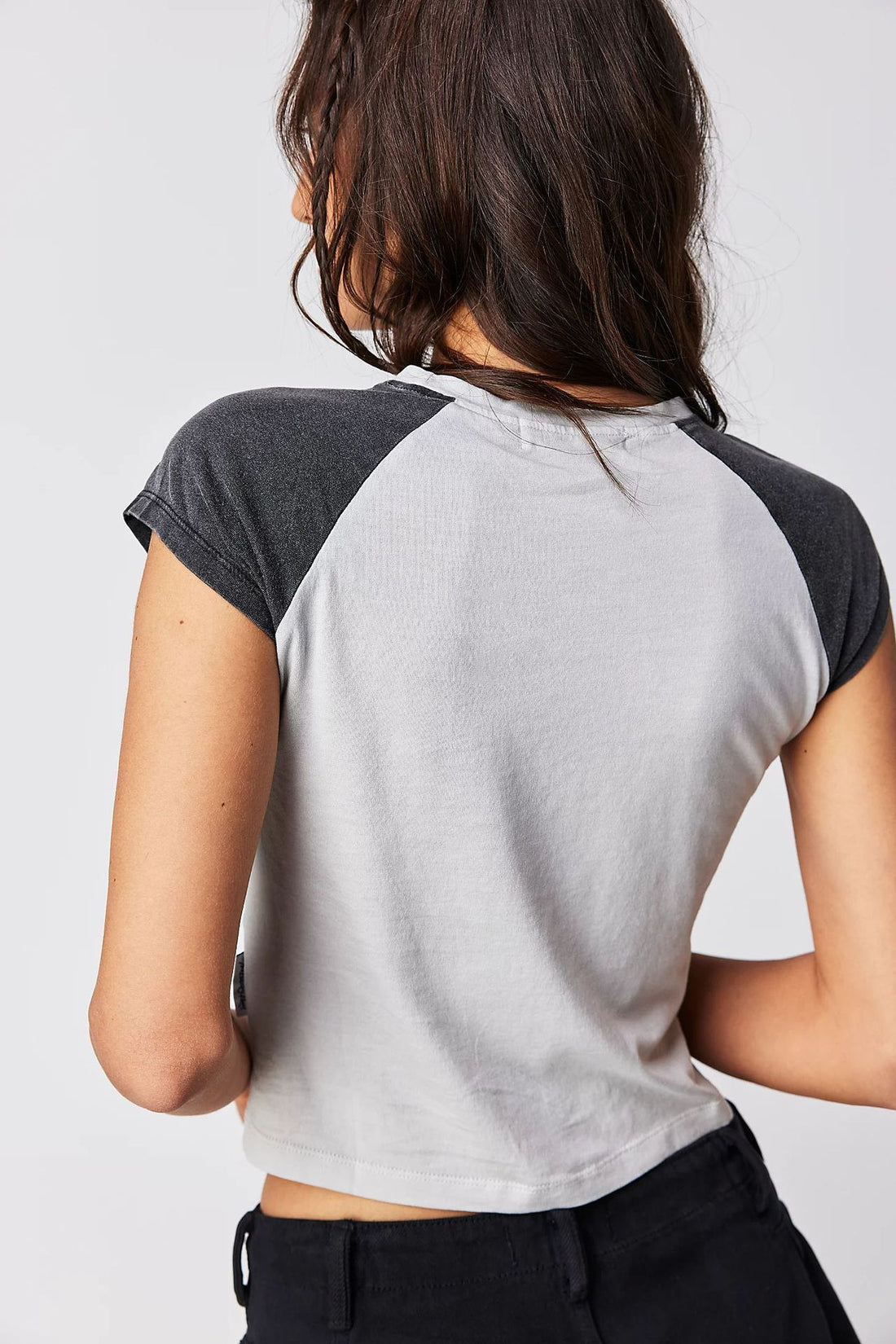 Color Block Star Splicing Slim Tops DP25C447