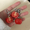 Creative Faux Tomato Pendant Keychain Bag Charm 6W10BBC364