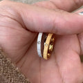Celestial Gold Band Ring - DippedShop Wholesale - #7059