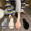 Plush Cherry Embroidered Slippers - DippedShop Wholesale - #7651