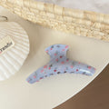 Flower Print Hair Claws - DippedShop Wholesale - #2083
