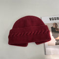 Chunky Cable Knit Beanie - DippedShop Wholesale - #3395