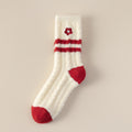 Cute Embroidery Thickened Plush Thermal Socks 6W8FSO898