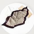 Pleated Floral Neckerchief Scarf - DippedShop Wholesale - #5091