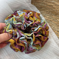 Sweet Floral Print Hydrangea Style Elastic Scrunchies 6W6HSR487
