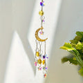 Celestial Moon Star Crystal Wind Chime Suncatcher 6H7HLS201