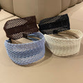 Minimalist Hand Woven Hollow Wide Headband MK2SPM6W6HBD25