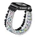 Multi Layer Crystal Beaded Chain Watch Band 6W6JWA90