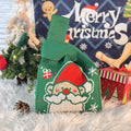 Cute Santa Claus Christmas Knitted Wrist Bag 6W10BOB1345