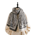 Paisley Print Shawl Scarf - DippedShop Wholesale - #2627