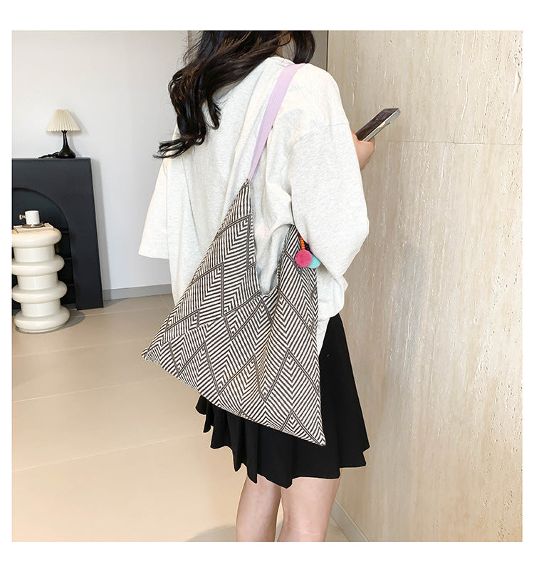 Color Block Shoulder Bag - DippedShop Wholesale - #7219