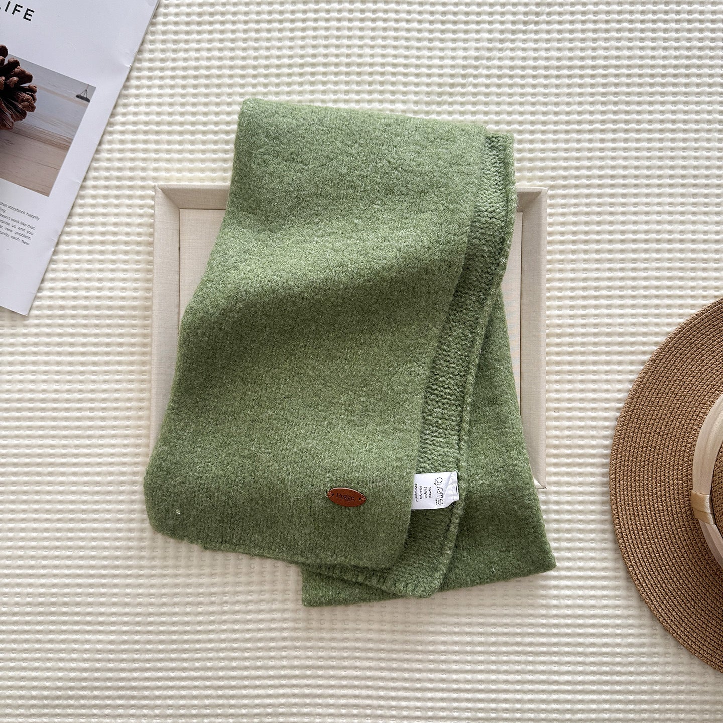 Blend Knit Scarf - DippedShop Wholesale - #2979