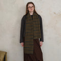 Vintage Gradient Knit Wool Blend Scarf 6W6NSW299