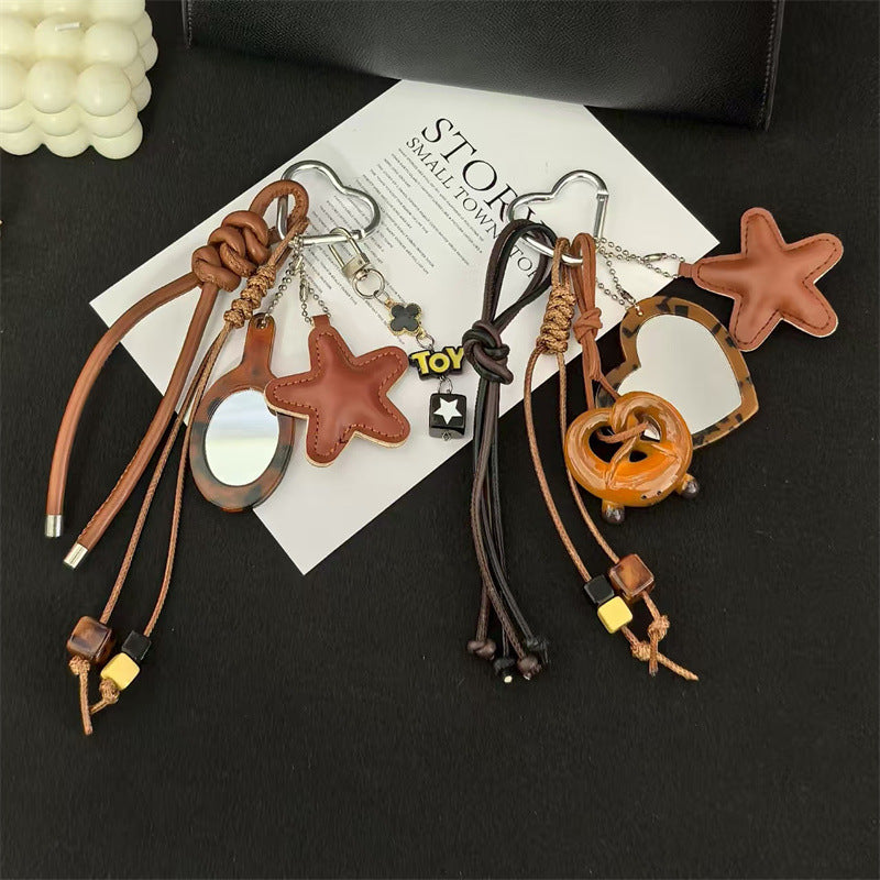 Braided Rope Bag Charm - DippedShop Wholesale - #6563