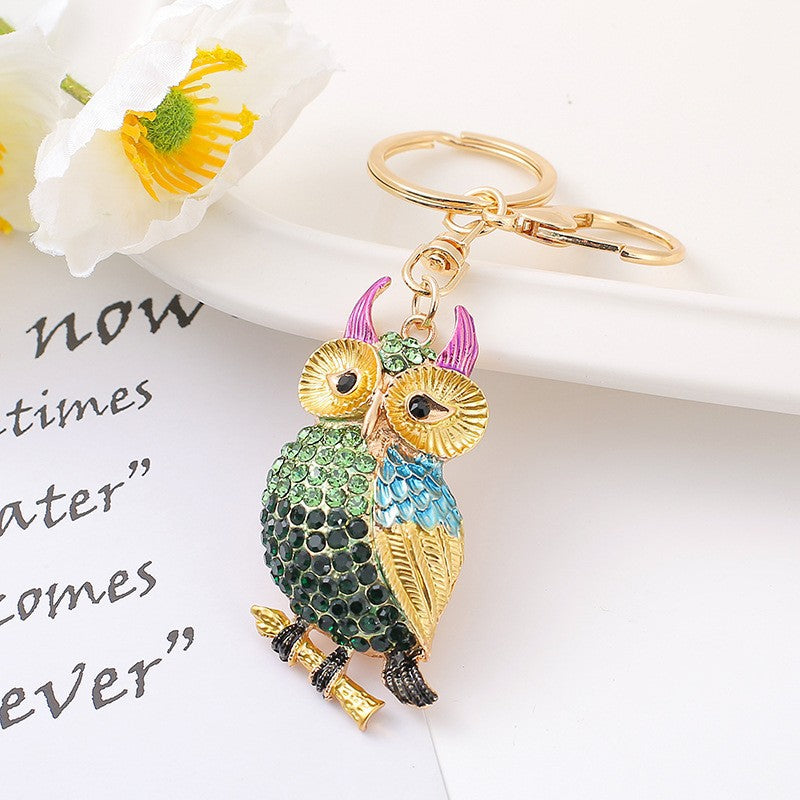 Owl Pendant Bag Charm - DippedShop Wholesale - #2099