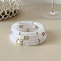 Vintage Bead Bamboo Tube Elast - DippedShop Wholesale - #9331