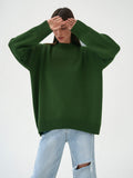 Solid Loose Sweater - DippedShop Wholesale - #3667