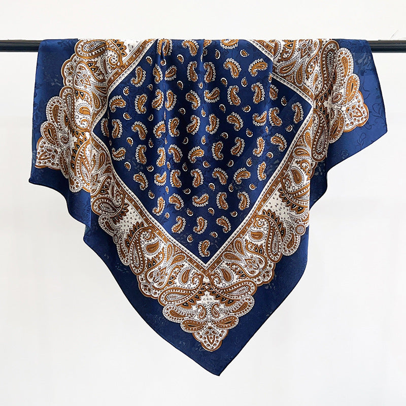 Vintage Paisley Square Scarf - DippedShop Wholesale - #5171