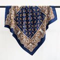 Vintage Paisley Print Lightweight Square Scarf MK2BW6W6NSI06