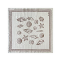 Trendy Shell Print Ramie Silk Scarf 6W6NSI192