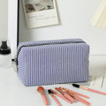 Color Block Cosmetic Bag - DippedShop Wholesale - #9219