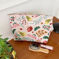 Large Capacity Floral Embossed Portable Makeup Bag MK2BW6W10BOB398