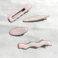 Sweet Color Block No Crease Hair Clip 6W6HCP1640