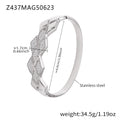 Elegant Cubic Zirconia Geometr - DippedShop Wholesale - #8211