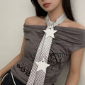 Fashion Leopard Print Versatile Scarf Belt 6W6JBT145