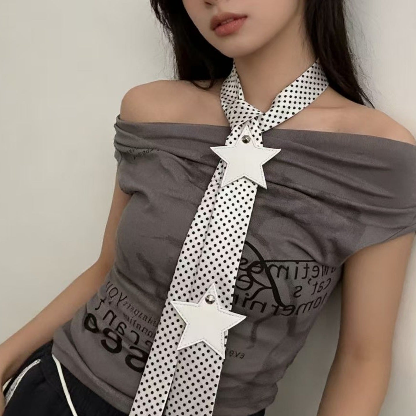 Fashion Leopard Print Versatile Scarf Belt 6W6JBT145