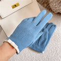 Bowknot Plush Touchscreen Gloves - DippedShop Wholesale - #6915