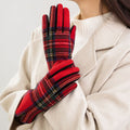 Color Contrast Plaid Touch Screen - DippedShop Wholesale - #4307