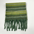 Elegant Striped Soft Thick Warm Tassel Scarf 6W6NSC83