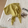 Trendy Solid Color Knit Headscraf Triangle Scarf 6W6NSC91