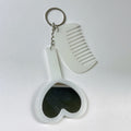 Minimalist Solid Color Square Hair Combs Set MK2BLM6C5CB88
