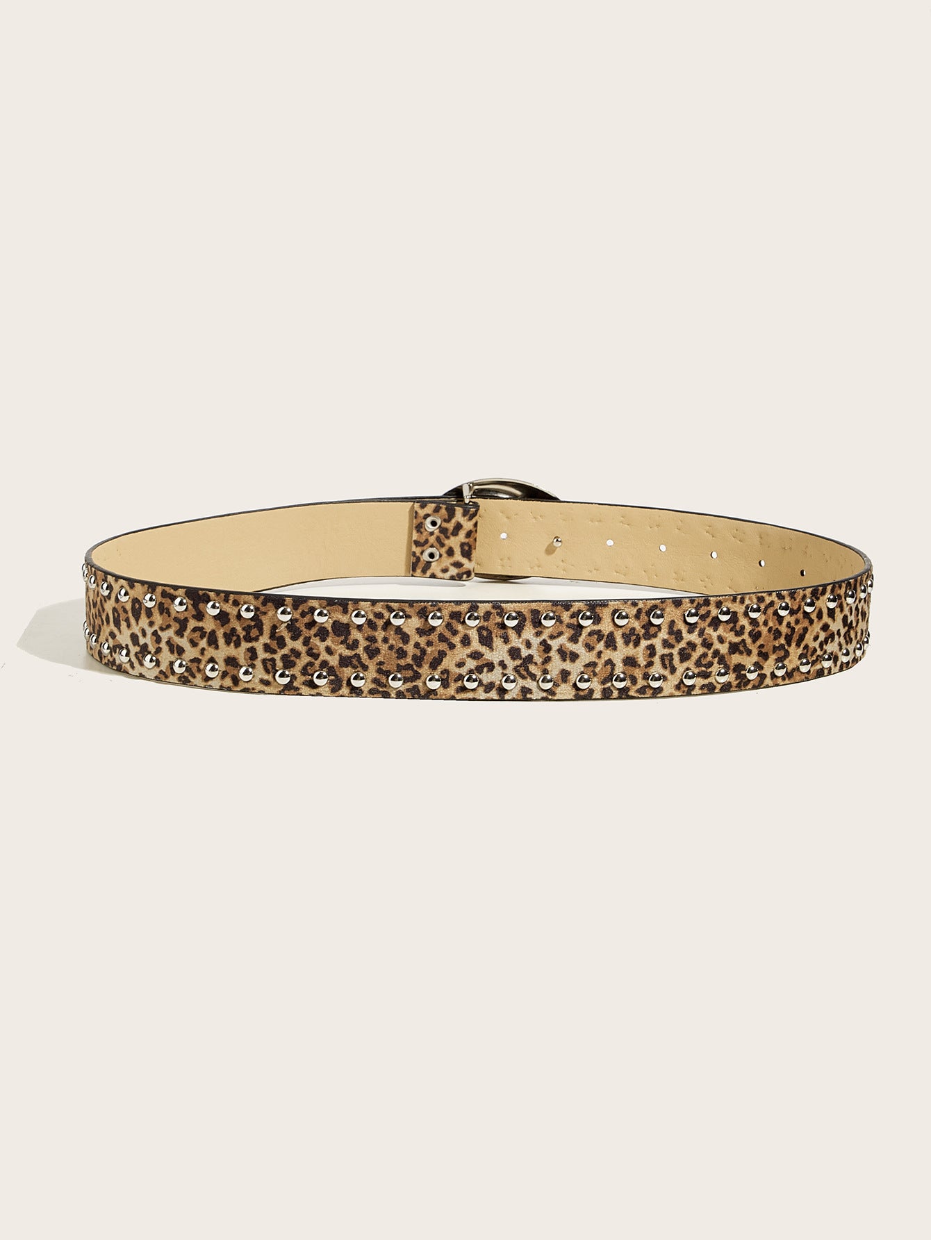 Retro Studded Wide Leather Waist Belt MK2LEEP6W6JBT48