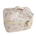 Quilted Floral Storage Bag - DippedShop Wholesale - #3459