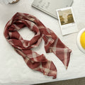 Gradient Tie-Dye Skinny Print Silk Scarf MK2BLW6W6NSI51