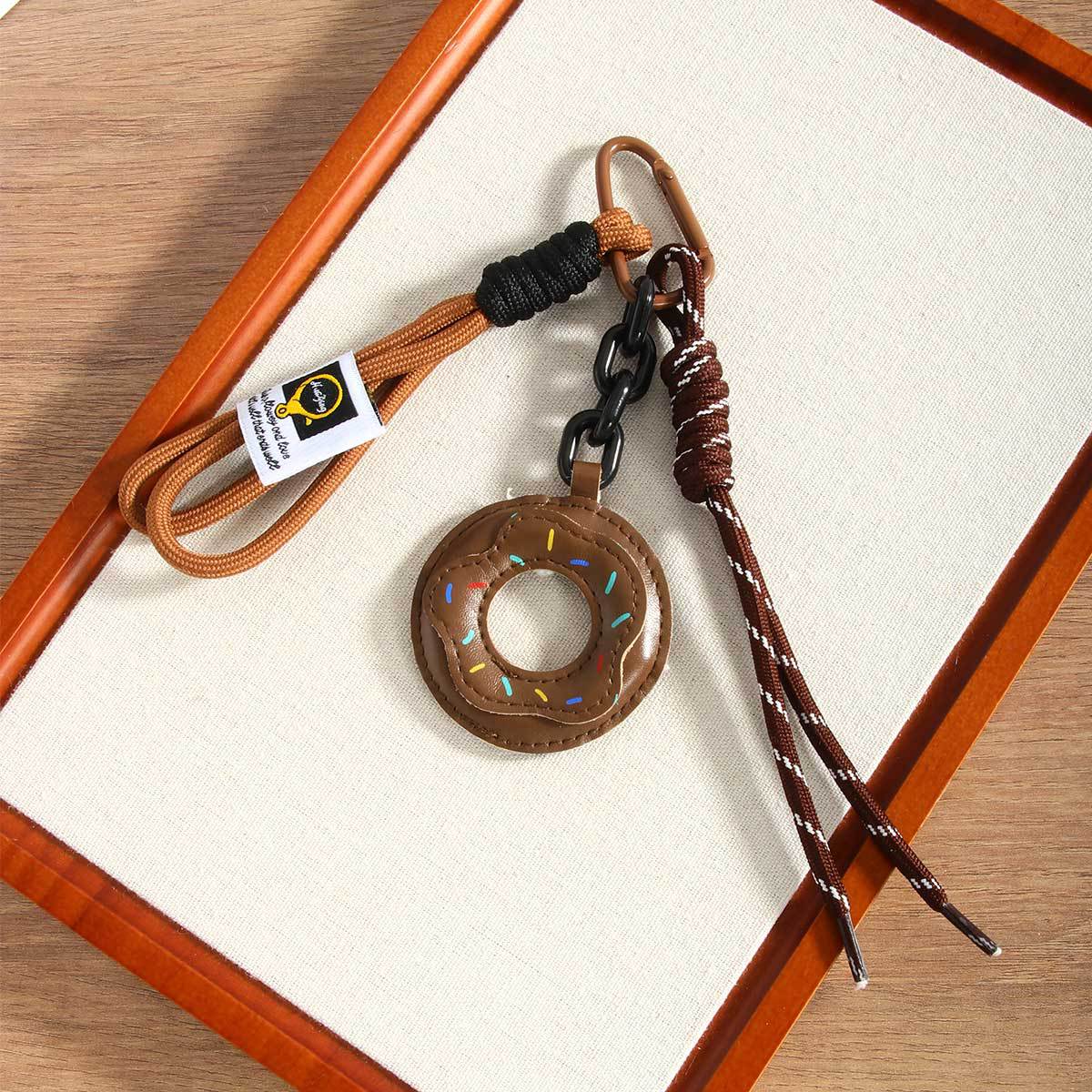 Leather Braided Bag Charm - DippedShop Wholesale - #4835