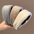 Plush Wide Headband - DippedShop Wholesale - #1475