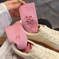 Smiley Face Crew Socks - DippedShop Wholesale - #9219